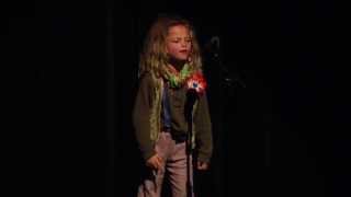 Gavroche Little People from Les Miserables  Sofia Rosinsky age 6 sings Gavroche [upl. by Sievert]