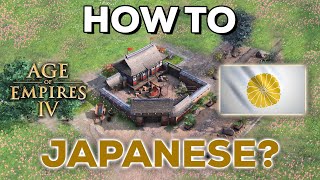 How to Play Japanese 2 TC Mass Samurai in AOE4 [upl. by Nahtnaoj597]