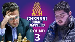 Levon Aronian vs Parham Maghsoodloo  Chennai Grand Masters 2024  Round 3 [upl. by Howes]