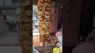 Tasty Iranian Kebab Doner for lunch now remixshorts food streetfood satisfying [upl. by Sucirdor]