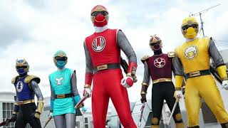 SUPER SENTAI MIX OPENING GOSEIGER  KAKURANGER [upl. by Kcirred410]