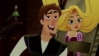 El fan de Flynn Rider  Disney Enredados Otra vez en Español  Dibujos animados [upl. by Madeline]