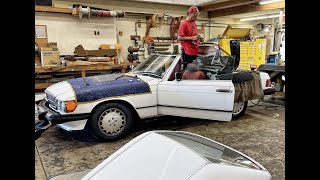 1988 Mercedes Benz SL560 Convertible Top Replacement [upl. by Duma]