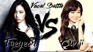 Taeyeon SNSD VS Eunji Apink  Vocal Battle C5  G5 [upl. by Russell]