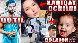 VAXSHIY 3 YOSHLI BOLAJONGA PICHOQ URGAN QOTIL XAQIQAT NIMA BOLGAN OZI рек tiktok узбекистан [upl. by Nodrog]