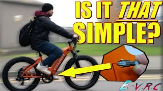 This SIMPLE thing makes POWERFUL Ebikes Legal ft Crazybird Jumper [upl. by Kadner]