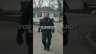 Cop arrests woman for following them with a phone fyp viral truecrime shorts police cops [upl. by Nylarad]