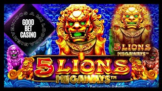 quot¡Cómo GANAR en 5 Lions MegawaysTRAGAMONEDAS en CASINO Online quot [upl. by Nairoc]