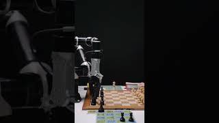 Robot playing chess with a man [upl. by Kwasi]