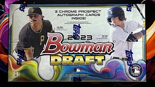 2023 Bowman Draft Topps Chrome Black amp MORE Baseball Cards [upl. by Nirrak933]