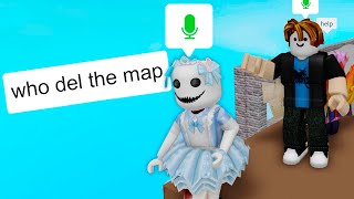 Roblox Ragdoll Engine Voice Chat Im AWESOME ADMIN [upl. by Rimas]