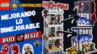 Le pongo LUZ al Daily Bugle   Minifigs and bricks Marvel Spiderman [upl. by Nosraep142]