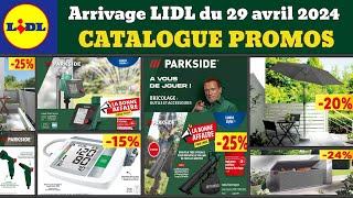 arrivage LIDL Parkside ce lundi 29 avril ✅ arrivage jardinage Parkside 🔥 Promos deals de la semaine [upl. by Prent71]