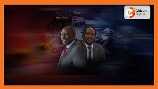 Majibizano makali yazuka kati ya rais Ruto na Raila kwenye mazishi ya Mukami Kimathi [upl. by Ainesell643]