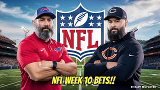 BILLS and BEARS Crushing It in Week 10 NFL Picks [upl. by Lalise]