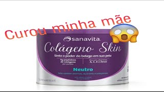 Colágeno Skin Sanavita é bom [upl. by Evangelin]