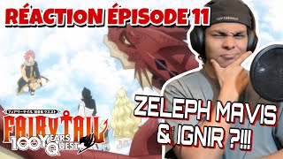 Natsu revoit Ignir Zeleph et Mavis  Fairy Tail 100 Years Quest Épisode 11 Réaction [upl. by Hairahs]