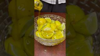 Lemon Achar Masala ASMR asmr nimbu lemon cooking asmrfood shortsfeed shorts short shots [upl. by Annav]