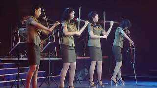 Moranbong Band  On the road to a decisive battle 결전의 길로 [upl. by Aneem612]