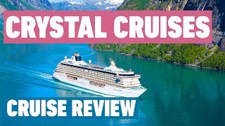 Crystal Cruise Ships  Cruise Line Review [upl. by Dolly]