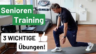 Seniorentraining  3 wichtige Übungen um Vital zu bleiben  Das BESTE Seniorentraining auf YouTube [upl. by Brawner]