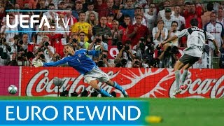 EURO 2004 highlights Portugal edge England in penalty drama [upl. by Notelrac]