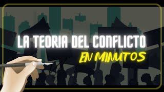 LA TEORIA DEL CONFLICTO en minutos [upl. by Flita]