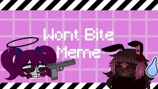 Wont Bite Meme  FNaF  Heartsick Baby amp Blackheart Bonnie [upl. by Julita]