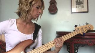 quotGood Vibrationsquot Carol Kaye Bassline clip from Caitlin Gray on bass [upl. by Subocaj]