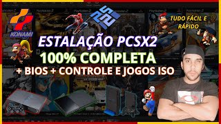 Como configurar o PCSX2 e baixar o BIOS do PS2 2024  Tutorial completo  Controles  Jogos PCSX2 [upl. by Merridie702]