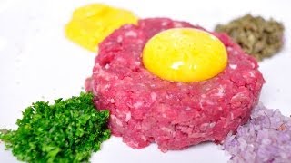 สเต็กทาร์ทาร์ Steak Tartare [upl. by Creamer539]