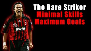 The Rarest Striker of All Time  Filippo Inzaghi football highlights soccer inzaghi [upl. by Aretina]