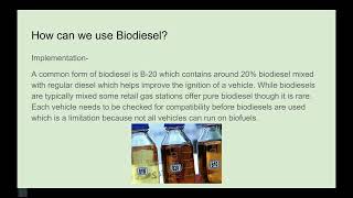 Biofuels project [upl. by Annis]