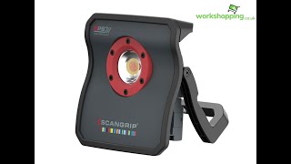 PowerTec 035653 MULTIMATCH CONNECT CRI LED work lights with CCT SCAN for all 1820 V battery packs [upl. by Imaj]