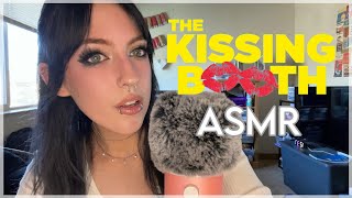 ASMR Explaining the Kissing Booth Badly  up close ear to ear [upl. by Harsho]