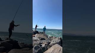 What’s Fishing at the Jetty with my nephew fishing jettyfishing sportfishing jetty fishinglife [upl. by Osana]