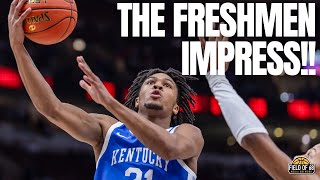 Kentuckys freshmen IMPRESSED me  The future is BRIGHT for the Wildcats  AFTER DARK [upl. by Eneiluj]