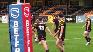 Castleford Tigers Academy 1829 Hull FC Academy [upl. by Eenor]