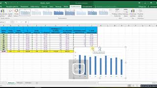 Excel cw1 Tworzymy wykres dla jednej serii danych [upl. by Siblee904]