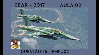 Aula 2 EEAR 2017 Empuxo Hidrostática Questão 76 [upl. by Tacy695]