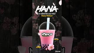 Hana notre nouveau Bubble Tea 🧋Pour Hana Matsuri 🌸 nobinobi hanamatsuri bubbletea asianfood [upl. by Annovoj]