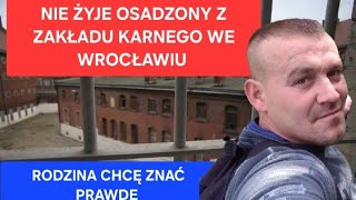 Śmierć Damiana w Zakładzie Karnym we Wrocławiu Co się stało za murami Rozmowa z byłą partnerką [upl. by Pump]