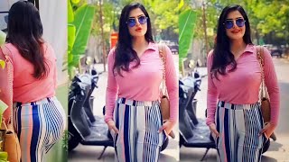 Zareen khan new stylish look valentine day  Zareen khan [upl. by Amahs]