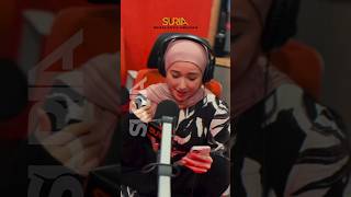 Ingat tak dulu Hannah pernah rap lagu ni memang mantap dengar live 🔥 suriafm [upl. by Aidnyl]