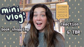 Reacting Book Shopping amp Building TBR’s for the Goodreads Choice Awards🤭📚💫 [upl. by Notse467]