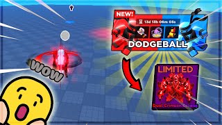 Và Đây Là Bản Update Có Thanh Kiếm Xịn Xò Và Chế Độ Dodge Ball Gamemode Trong Blade Ball  Roblox [upl. by Oahc]