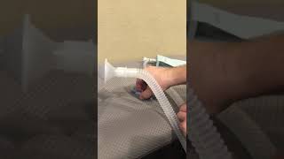 Invasive Ventilation Setup with Passive Circuit  Philips Trilogy 100 NonInvasive Ventilator NIV [upl. by Nyloj532]