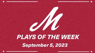 Muhlenberg College Plays of the Week September 5 2023 [upl. by Avera]