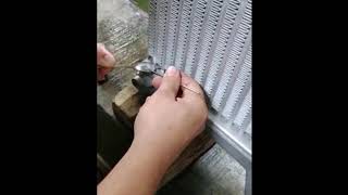 Sanando vazamentos com o quotAlumax Cquot numa Intercooler [upl. by Burch]