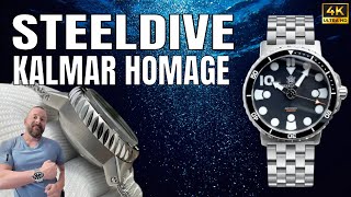 Steeldive Watches Pays Tribute To H20 Kalmar In Stunning Homage [upl. by Eiderf]